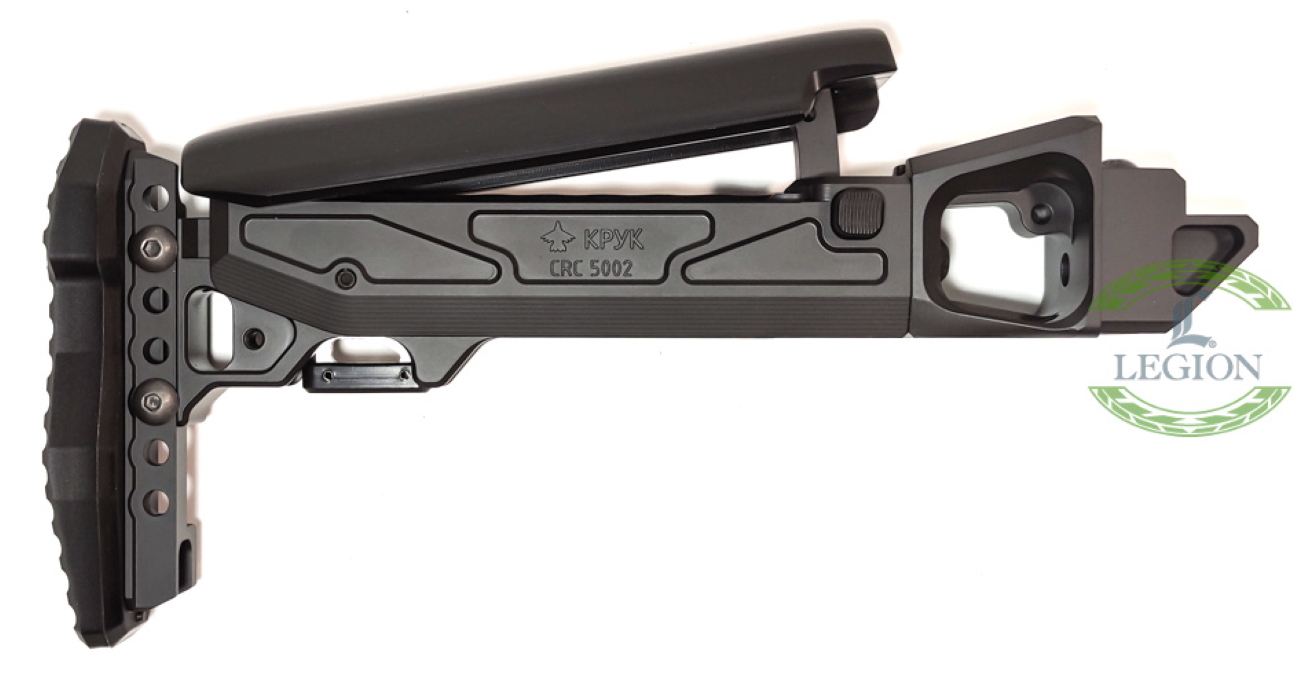 Fixed Telescopic Buttstock with Cheek Riser for AK based