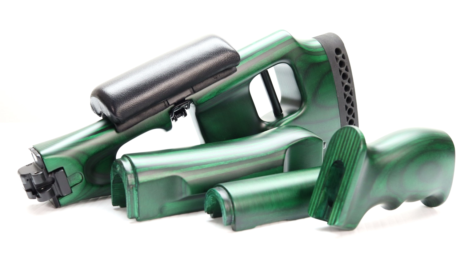 Vepr 12 folding wood furniture set emerald 