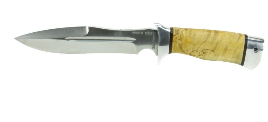 AIR Zlatoust Knife Korsar Birch