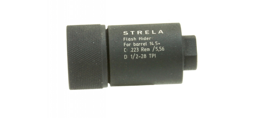 1/2-28TPI .223 Flash Suppressor By Strela