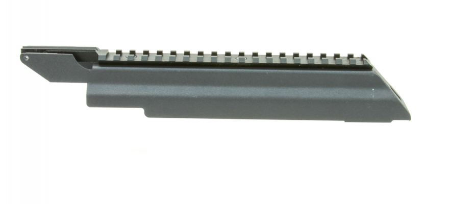 AK Dust Cover With Rail Red Heat