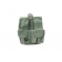 Vepr/Saiga-12 Double Magazine Drop Leg Pouch. Green/Olive.