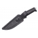 Kizlyar knife "SH-5". Black Handle.