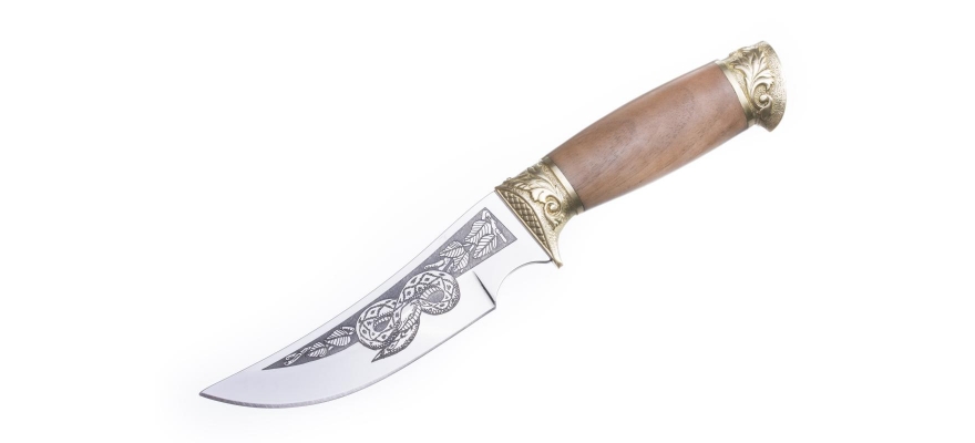 Kizlyar knife "Levant Viper-2" (Gyurza-2) Brass.