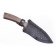 Kizlyar knife "Shark-2" (Akula-2) Brown Handle.Engraved.