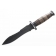 Kizlyar Knife Stalker Wood. Black Blade