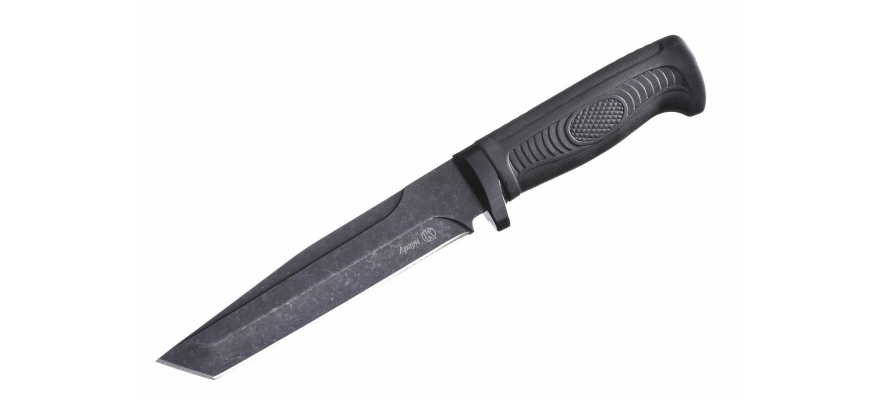 Kizlyar Knife Argun Stonewash Black Blade