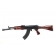 AK 100 series 7.62x39mm Folding Stock Dark Cherry Red Laminate