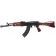 AK 100 series 7.62x39mm Folding Stock Dark Cherry Red Laminate