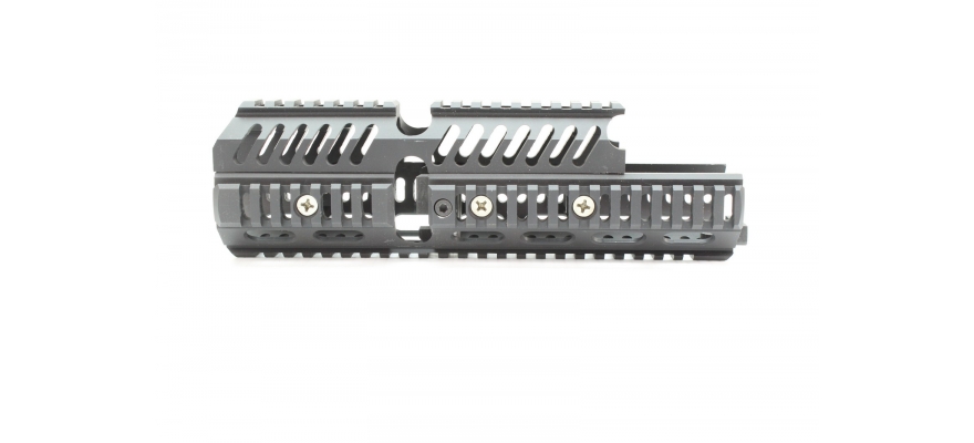 Quad Rail. Front End Handguard Set for Vepr Rifles