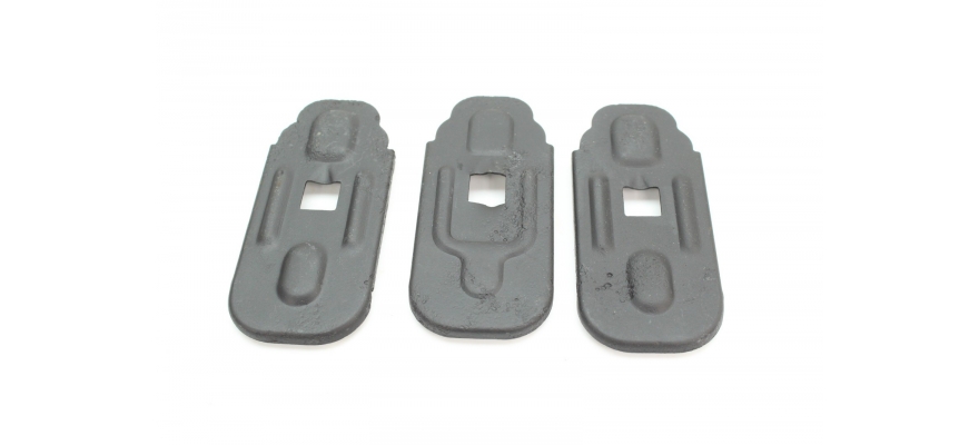 3 AK Magazine Floor Plates. Surplus/Take offs.