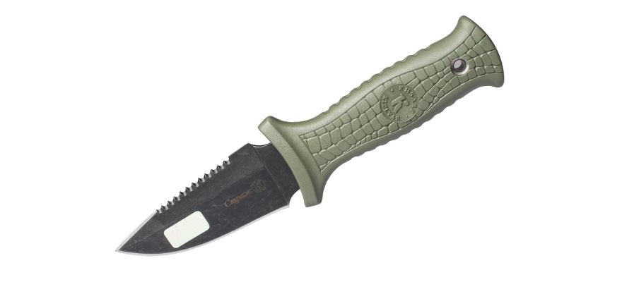 Kizlyar Knife "Guard" (Strazh). Khaki.