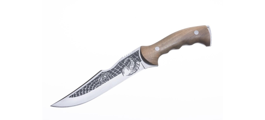 Kizlyar Knife "Scorpion-B". Engraved.