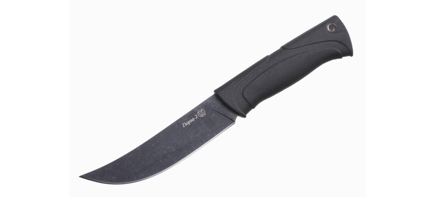 Kizlyar knife "Levant Viper-2" (Gyurza-2).Stonewash black