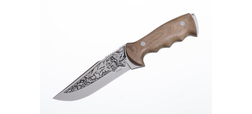 Kizlyar Knife "Khazar". "Hazar" Etched.