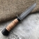 Baranov Bulat Knife T002-NR40 Stacked Birch.