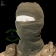 Tactical Hood "Balaclava" 100% Cotton. Olive