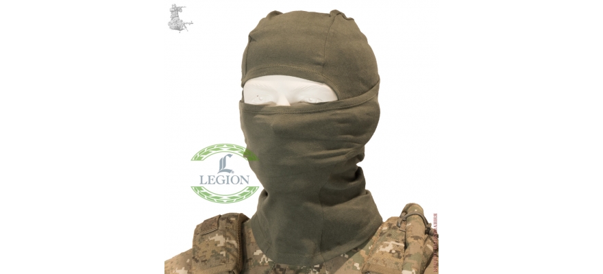 Tactical Hood "Balaclava" 100% Cotton. Olive