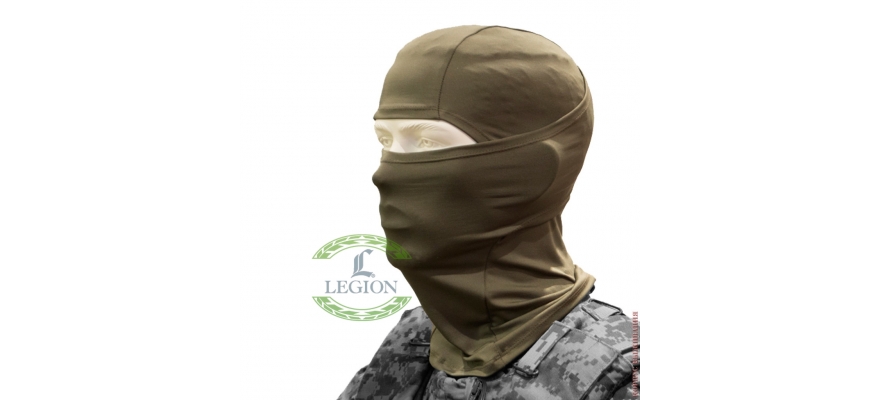 Tactical Hood "Balaclava" Power Stretch. Black