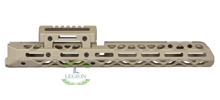 CRC 1U004 AK-47,AK-74, AKM  Extended Handguard by "KPYK".  Cerakote Coyote Tan.