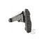 CRC 5002/9033 Folding Telescopic Buttstock with Cheek Riser  for AK based rifles. Armor Black by "KPYK"