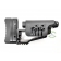 CRC 5001 Sniping Rifle Adjustable Buttstock by "KPYK". Armor Black.