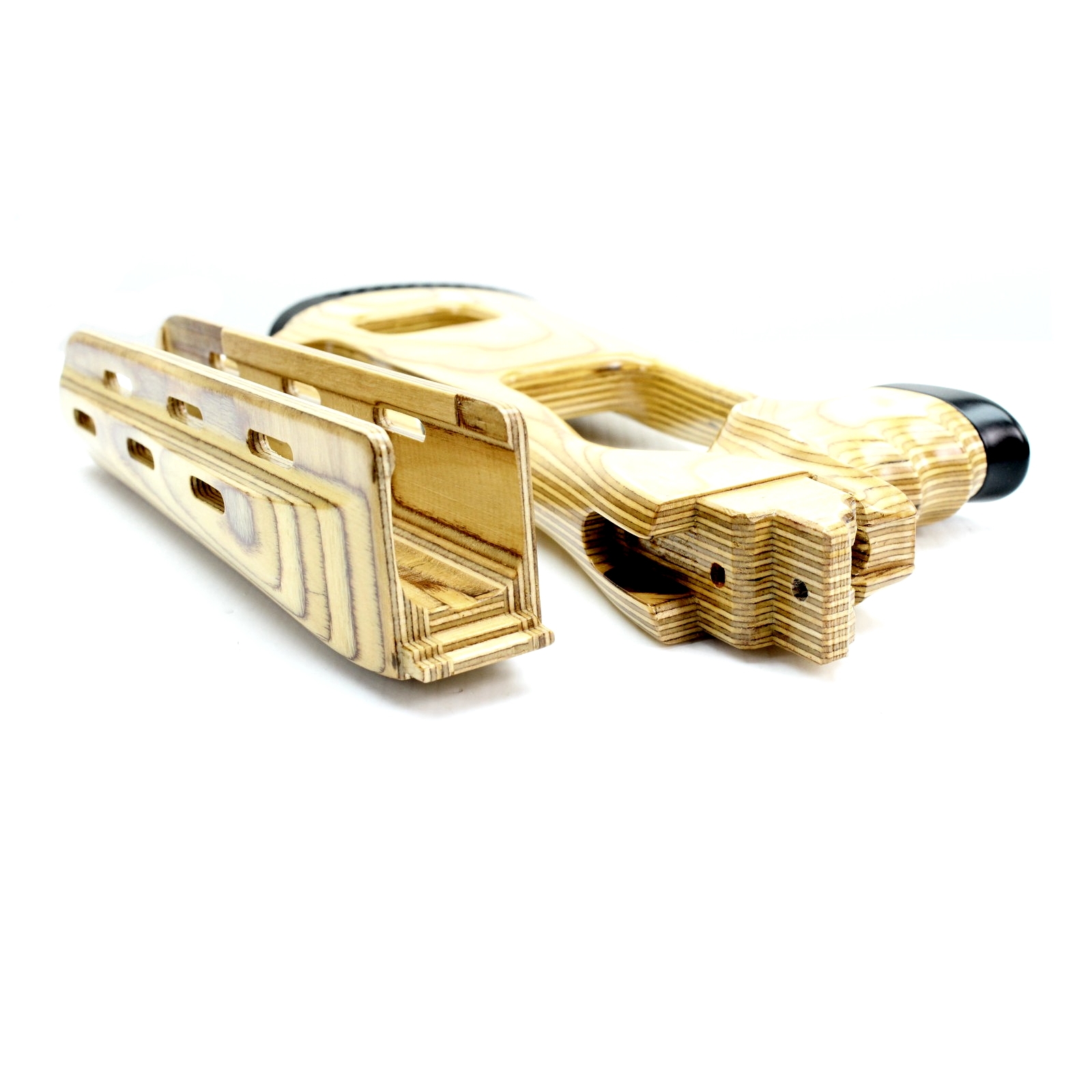 Saiga 12 SVD type Wood Stock Set. Cheek Riser. Russian Blonde.