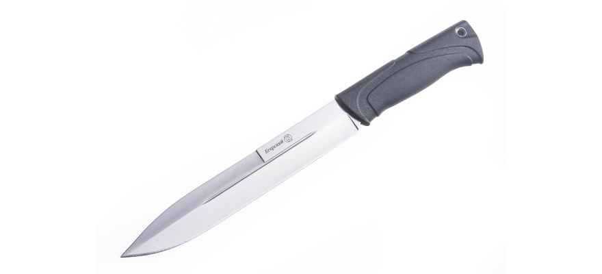 Kizlyar knife  "Jäger's" (Egerskiy).Polished. Elastron.