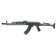 CRC 1U004. AK-47,AK-74, AKM Extended Cerakote Handguard by "KPYK". O.D. Green