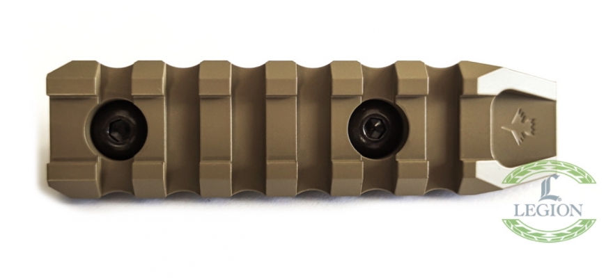 CRC 9005 Coyote Tan M-Lok Picatinny Rail. 6 Slots by "KPYK"