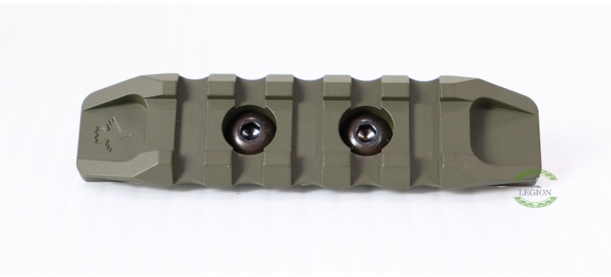 CRC 9021 O.D.Green M-Lok Picatinny Rail. 5 Slots by "KPYK"