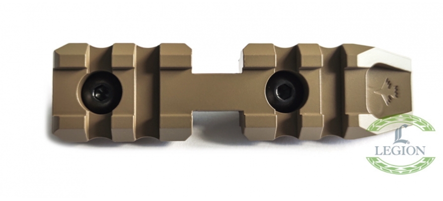 CRC 9029 Coyote Tan M-Lok Picatinny Rail. 4 Slots by "KPYK"