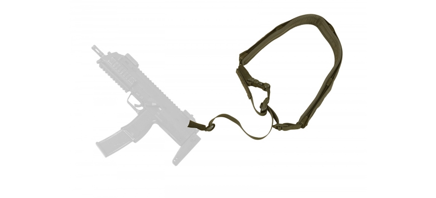 One-point sling "DUTY M-3" (ДОЛГ M-3) by Tactical Decisions. Dark Green.