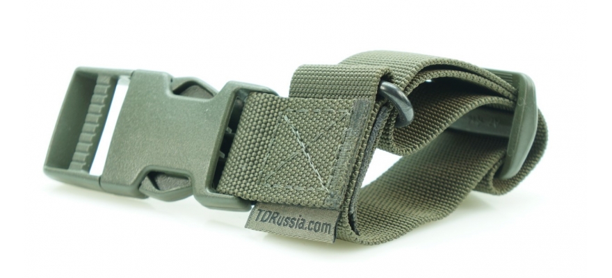 Sling Loop Adapter with FASTEX by Tactical Decisions. Dark Green