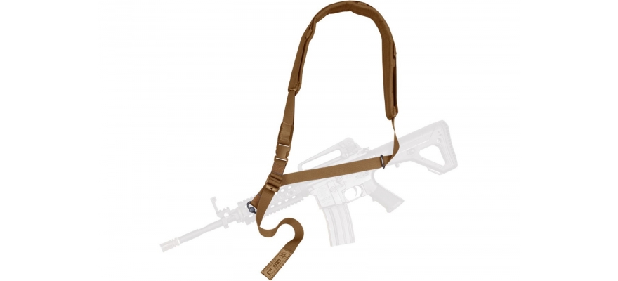 Quick Deatach (QD) Rifle Sling "DUTY M-3" (ДОЛГ M-3) by Tactical Decisions. Coyote Tan