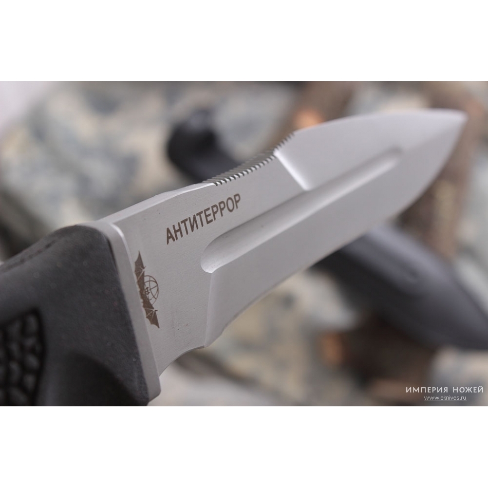 Melitak knife Antiterror. Civilian. Leather.