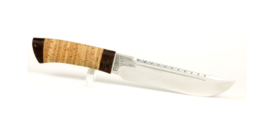 AIR Zlatoust knife Robinson. Birch Bark