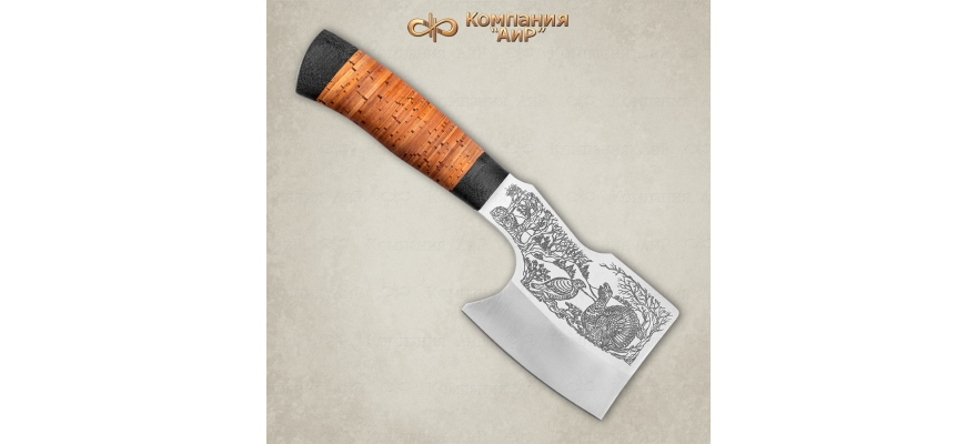 AIR Zlatoust Hatchet. Birch Bark