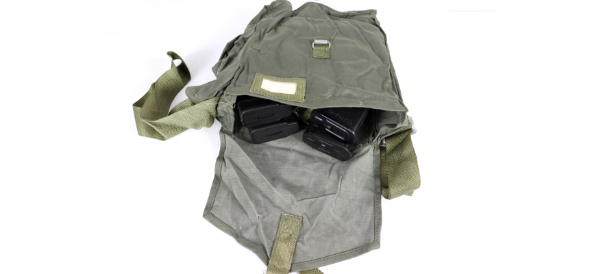 Gas Mask Bag. AK Magazine Pouch